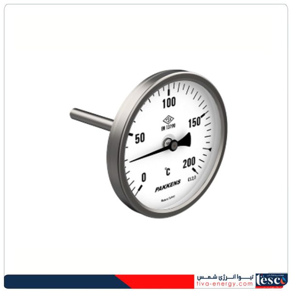 ترمومتر پکنز صفحه 10 سانتی افقی