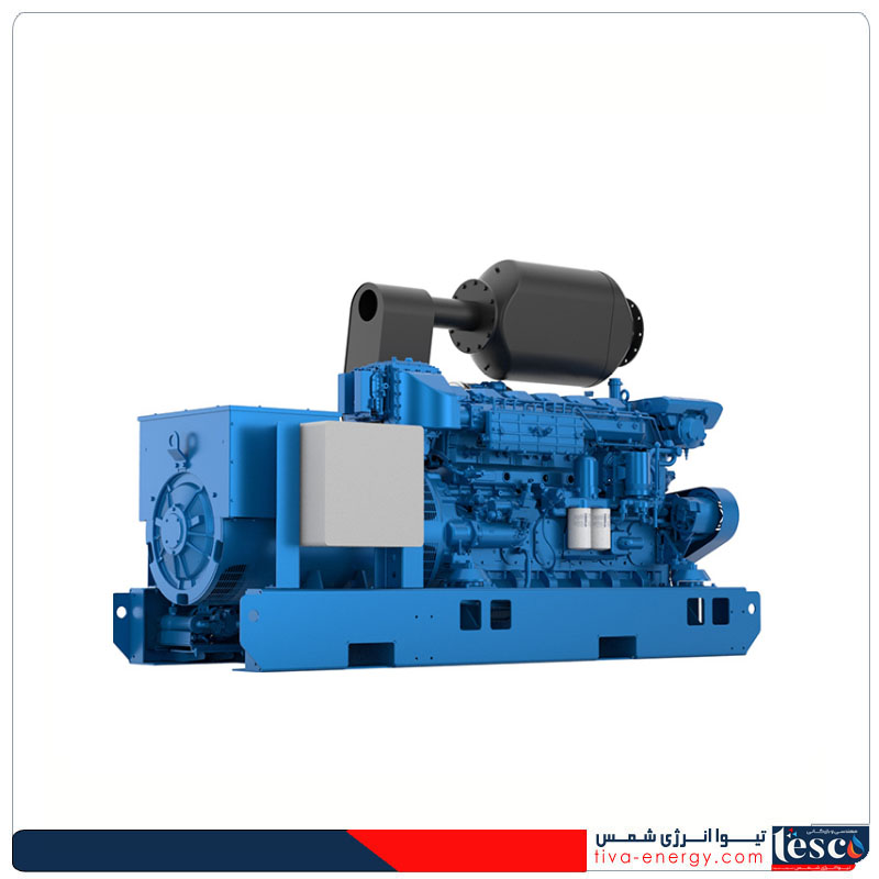 دیزل ژنراتور بادوین مدل 6M26.3+SCR