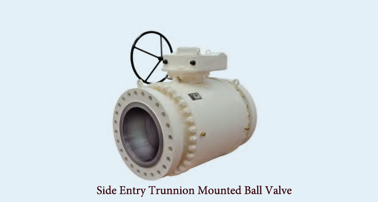 Side Entry Trunnion Mounted Ball Valve